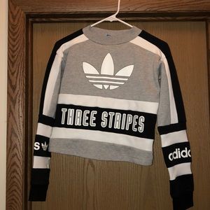 Adidas cropped sweatshirt